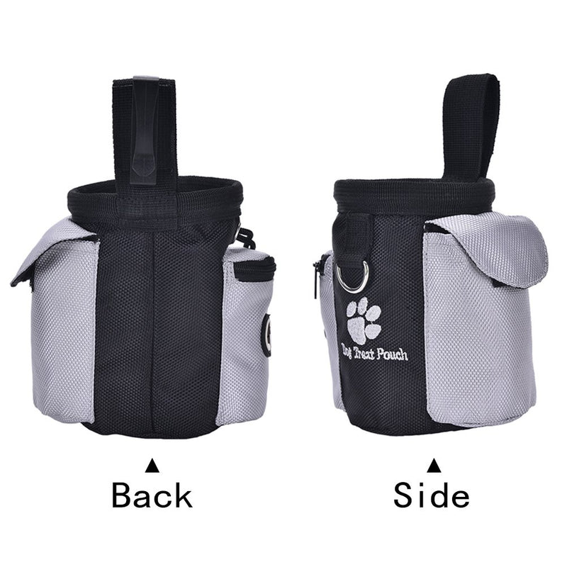 Eshylala Dog Treat Pouch, Training Bag with Poop Bag Dispenser, Waist Clip and Drawstring. Carries Treats and Toys Ship By Seller - PawsPlanet Australia