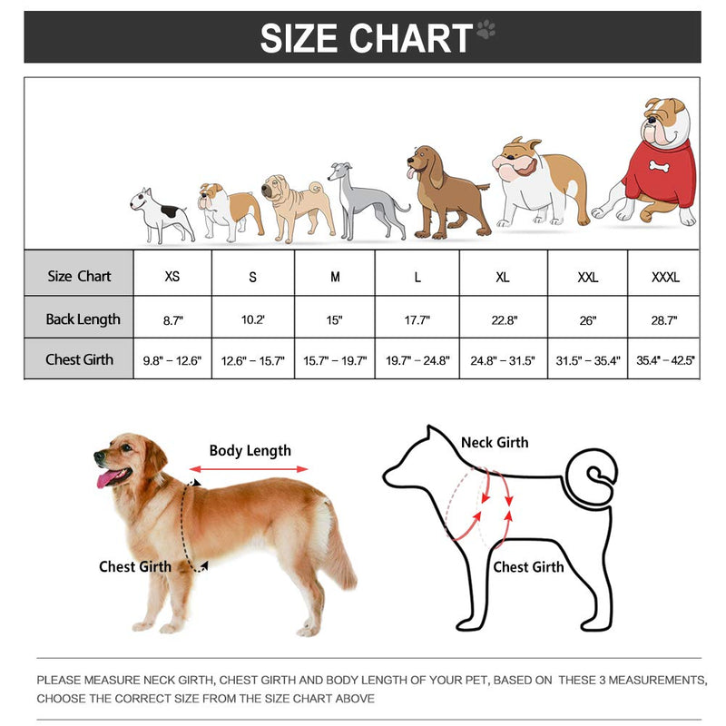 MIGOHI Reflective Waterproof Windproof Dog Coat Cold Weather Warm Dog Jacket Reversible Stormguard Winter Dog Vest for Small Medium Large Dogs X-Small (Pack of 1) Brown - PawsPlanet Australia
