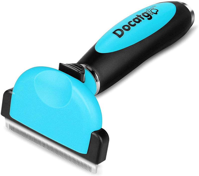 Docatgo cat brush short hair | Dog brush, undercoat brush for cats/dogs, undercoat grooming and hair loss for puppies/kittens, flea comb for small/medium breeds - PawsPlanet Australia