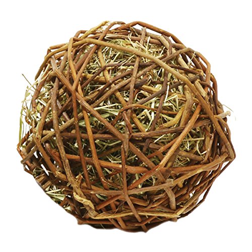 Rosewood Naturals Edible Gnaw Weave-A-Ball, Large, Clear L (Pack of 1) - PawsPlanet Australia