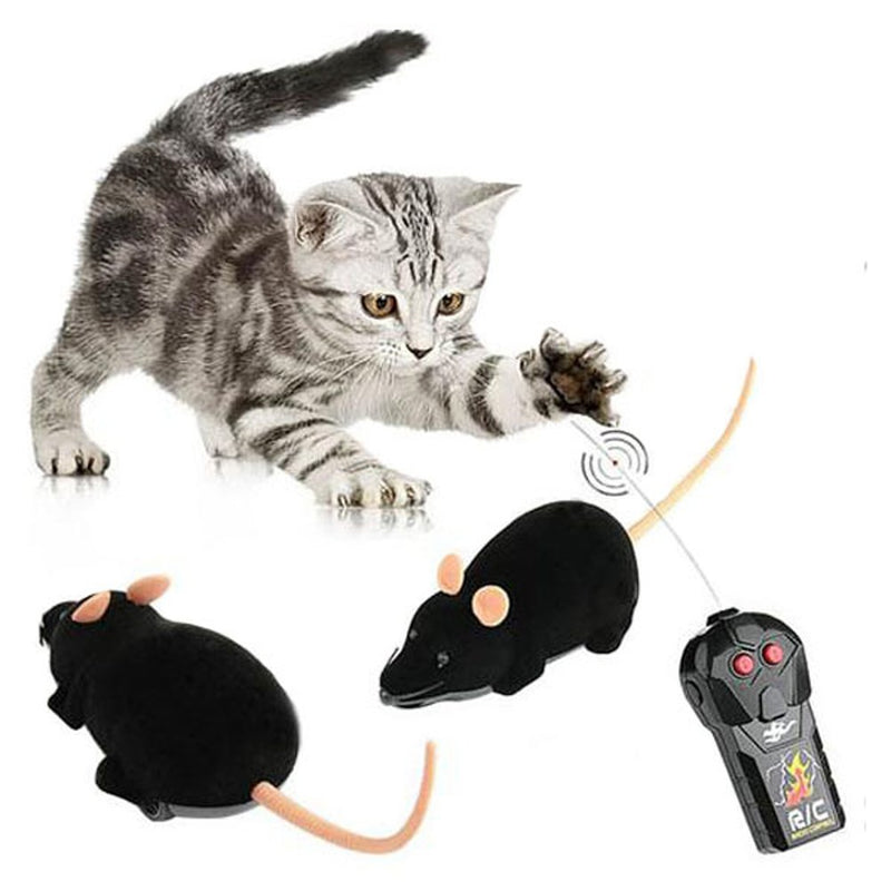 Remote Control RC Rat Mouse Wireless For Cat Dog Pet Toy Novelty Gift Funny - PawsPlanet Australia