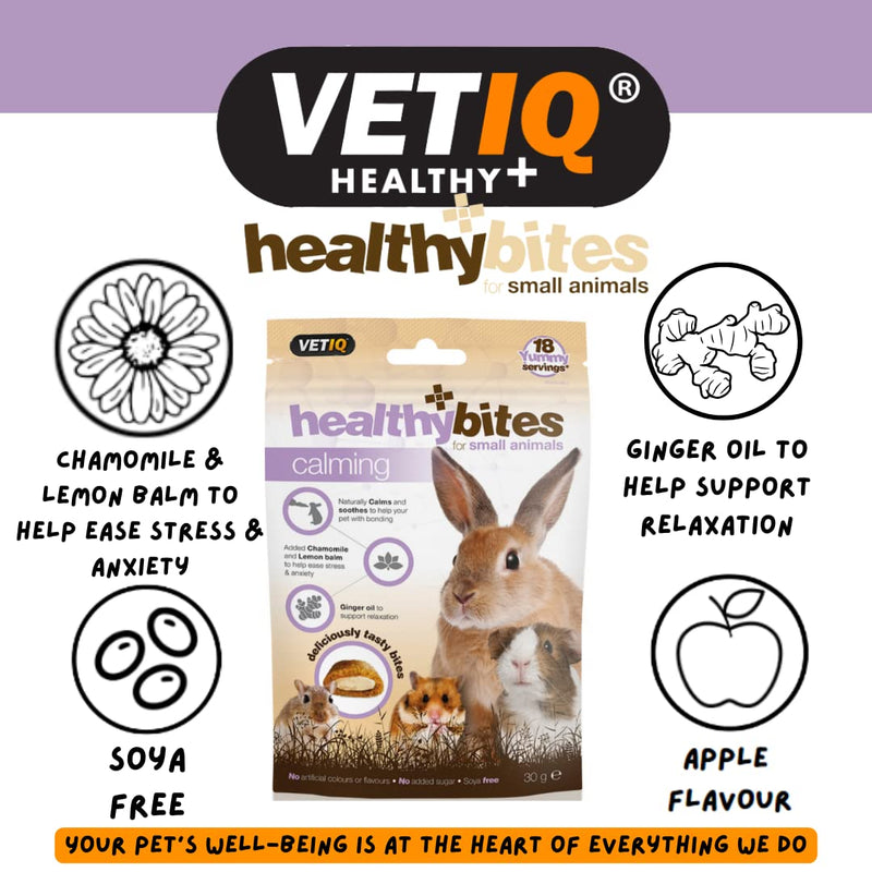 Healthy Bites for Small Animals Calming 30G MP - PawsPlanet Australia