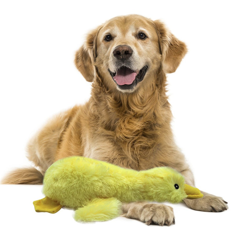 [Australia] - Mihachi Plush Squeaky Dog Toys-Pet Toy Duck,for Medium and Large Dogs,14" Long 1 Pack Duck:14" Long 