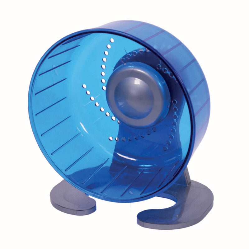 Petest Hamster Exercise Wheel, Silent Spinner Running Wheels for Small Animal, Hamster, Gerbils and Mice, Diameter 6.7 inch, Multiple Colors Available Blue - PawsPlanet Australia