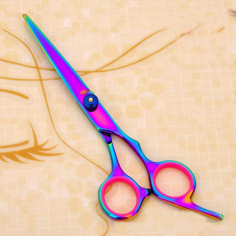 Flyproshop Dog Grooming Scissors Set, Pet Trimmer Kit Dog Cat Hair Care Thinning with 7 Inch Cutting Scissors, Thinning Scissors, Curved Scissors, Grooming Comb - PawsPlanet Australia