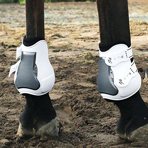 [Australia] - Professionals Choice Boots Tendon TPU One Size Rear White ASRB200 