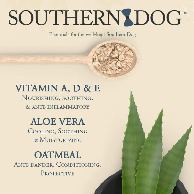 [Australia] - Southern Dog 2-in-1 Shampoo and Conditioner, Hypoallergenic Formula of Oatmeal and Aloe for Soothing Sensitive Skin and Anti-Itch Relief, 17oz Magnolia 