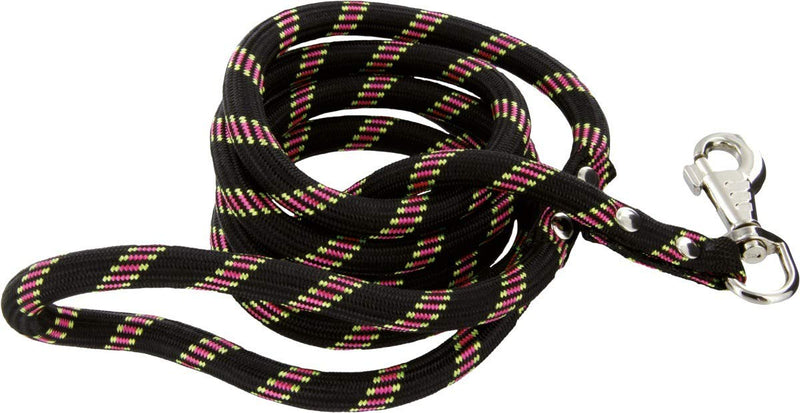 Zolux Nylon Rope Lead for Dogs 2 m Black Width 13 mm approx. - PawsPlanet Australia