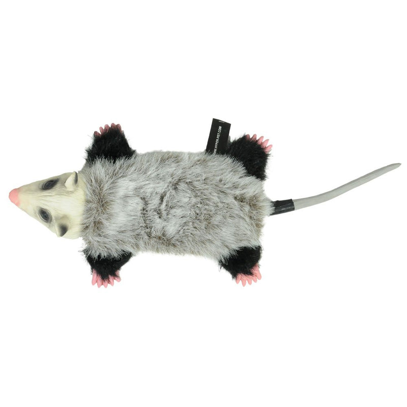 [Australia] - Hyper Pet Real Skinz Plush Dog Toys with Squeaker Opossum 