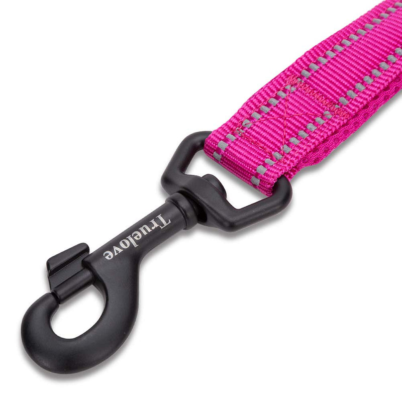 [Australia] - TRUE LOVE Reflective Dog Leash Puppy Walking Lead, Padded Pet Chain Rope，Length 110cm Truelove TLL2111 Large Pink 