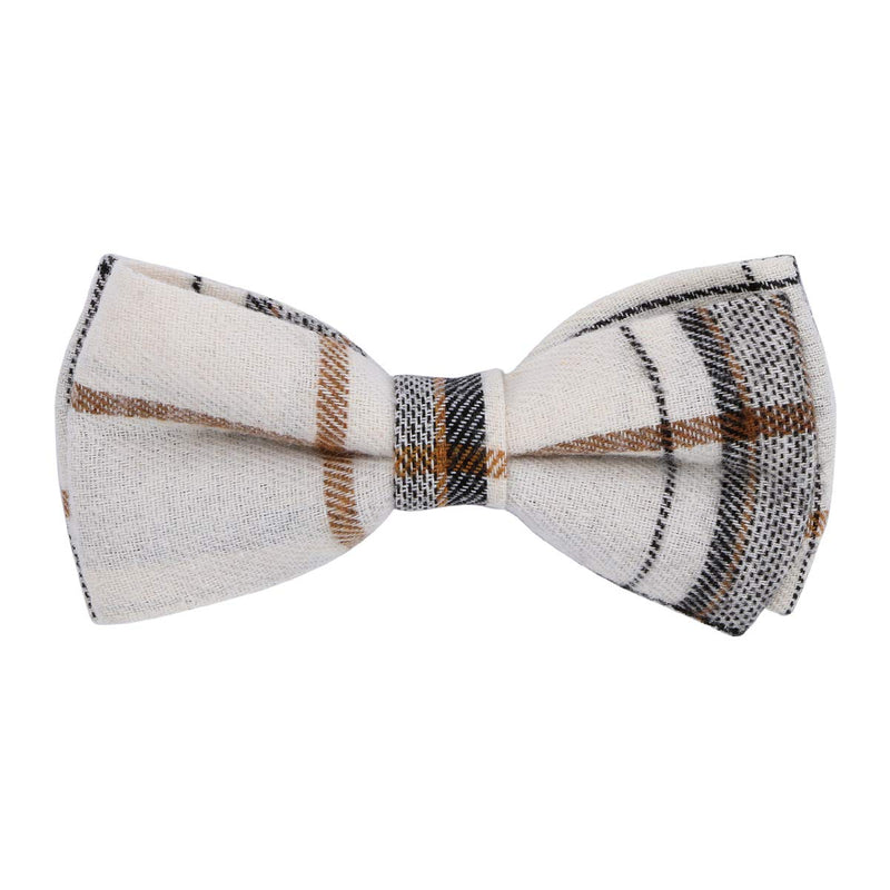 Faleela Soft &Comfy Bowtie Dog Collar,Detachable and Adjustable Bow Tie Collar,for Small Medium Large Pet Small (Pack of 1) Beige - PawsPlanet Australia