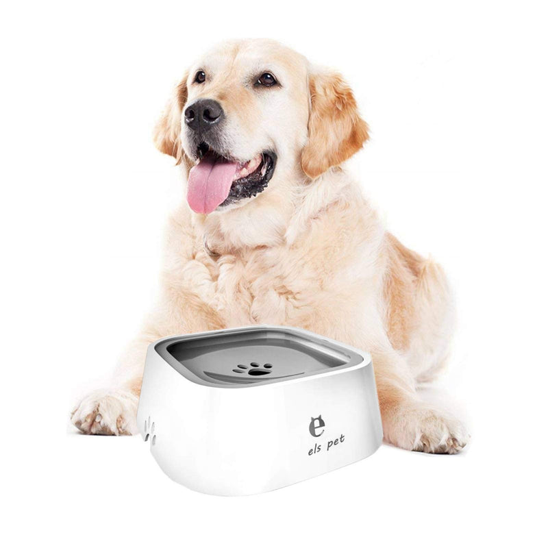 Yosoo Health Gear Splashs-Free, Pet Water Bowl, Low Spill Dog Water Bowl No-Spill Automatic Dog Bowl Vehicle Carried Floating Bowl Slow Water Bowl for Dogs Cats Pets - PawsPlanet Australia