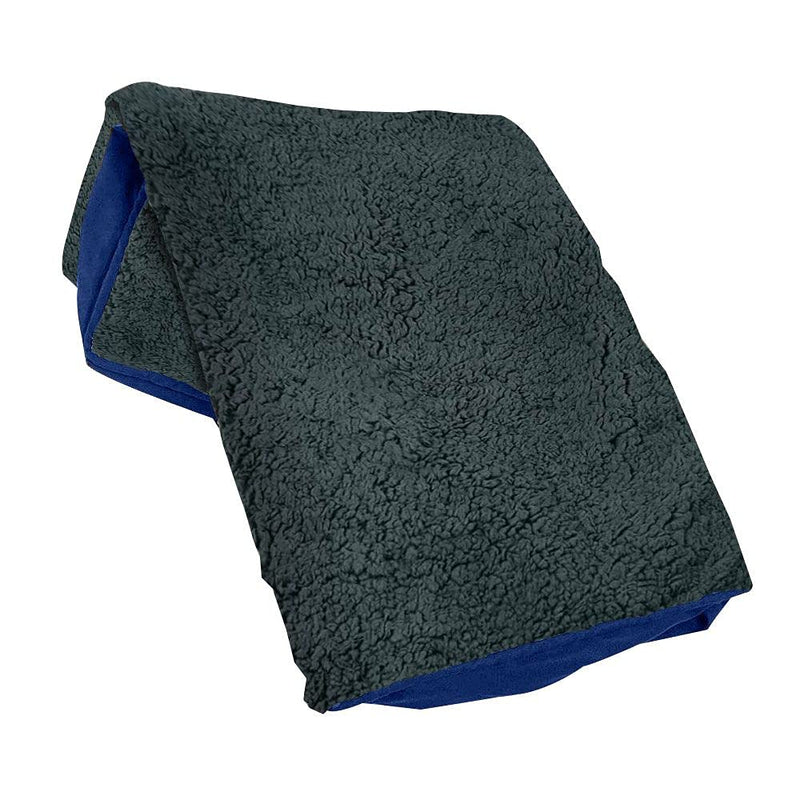 Floppy Dawg Universal Dog Bed Replacement Cover Large Blue Suede (Mattress 40") - PawsPlanet Australia