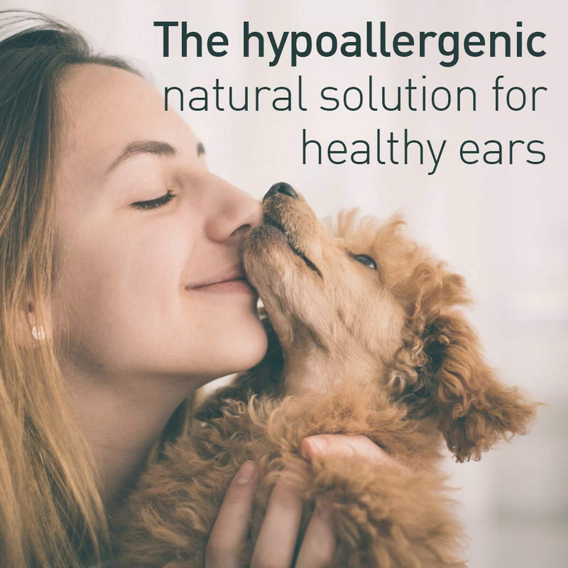 HYPONIC No-Sting Hinoki Cypress Ear Cleaner for All Dogs | All natural, safe and non-toxic, sulfate and paraben free Fragrance free 120ml - PawsPlanet Australia