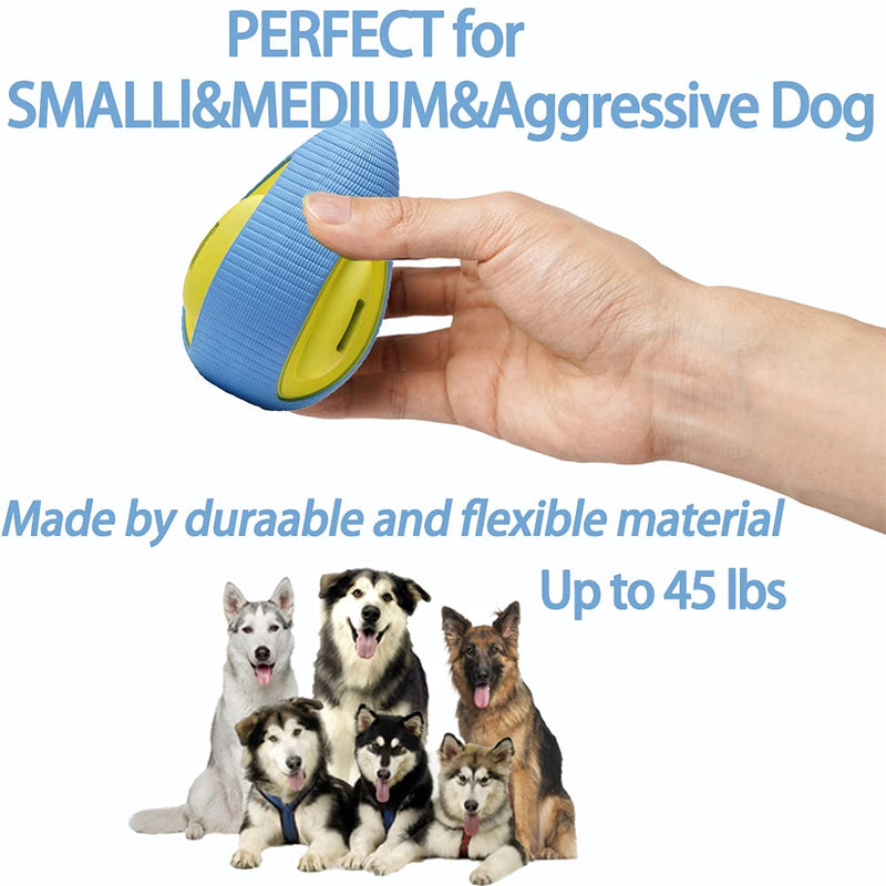 Dog Teething Chew Toys for Puppy Small Medium Dog Aggressive Chewer, Avocado Indestructible Tough Durable Resistant Dental Training Chew Toys for Corgi Poodle Border Collie Golden Retriever and Others Blue - PawsPlanet Australia