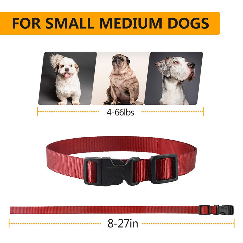 [Australia] - Paipaitek No Shock Safe Dog Training Collar Rechargeable Waterproof Red 