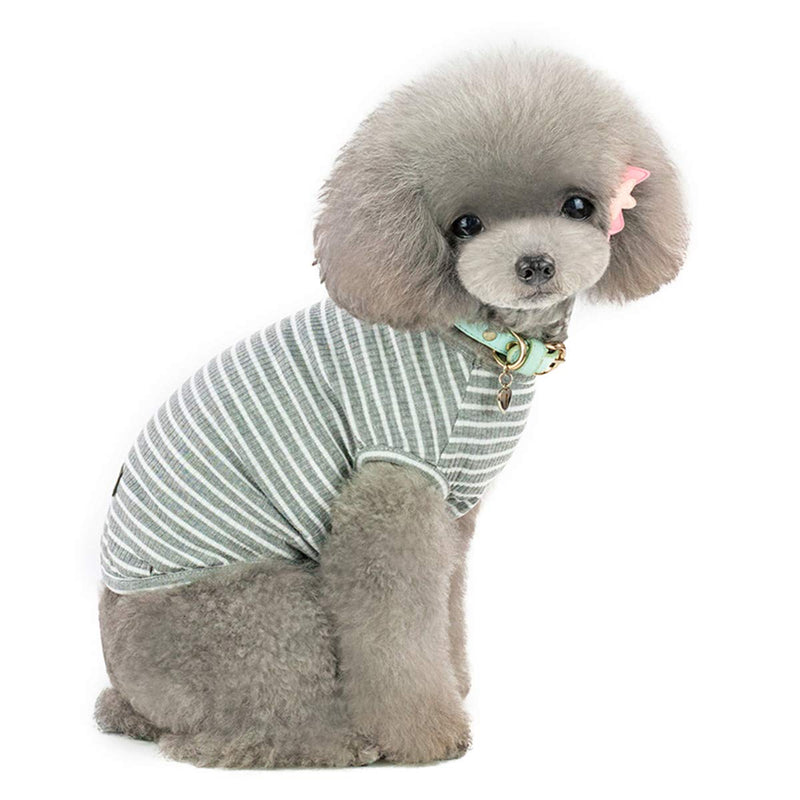 Pet Heroic Small Dog Cat Puppy Knit Jumper Sweater Clothes Comfortable Small Dog Jumper Cat Sweater Puppy Sweater Clothes for Small Dogs Cats Puppy Pink Red Blue Grey Grass - Weight 1.2-9.0 KGS S - PawsPlanet Australia