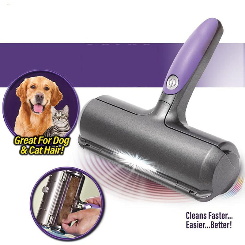 berjalan Animal Hair Remover, 3.0 Lint Roller Brush, Animal Hair Remover for Sofas, Beds & Cars, Cat/Dog Hair Remover - PawsPlanet Australia
