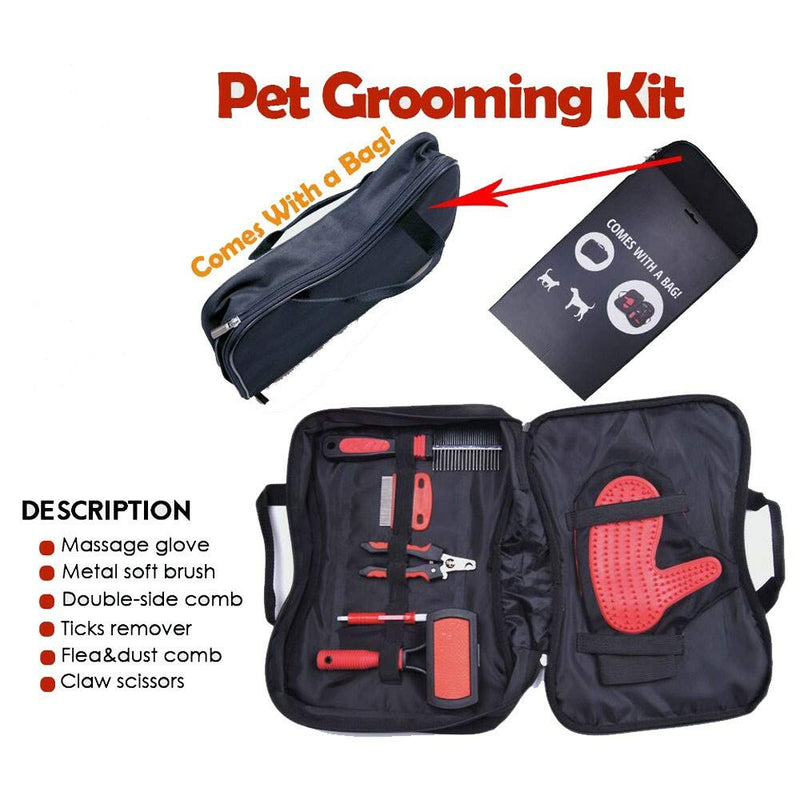 Accessories Pet Grooming Products, Hair Removal Tool, Pet Brush Comb, Cat and Dog Nail Clippers, Pet Disposal Tools, Pet Grooming Gloves with Brush - PawsPlanet Australia