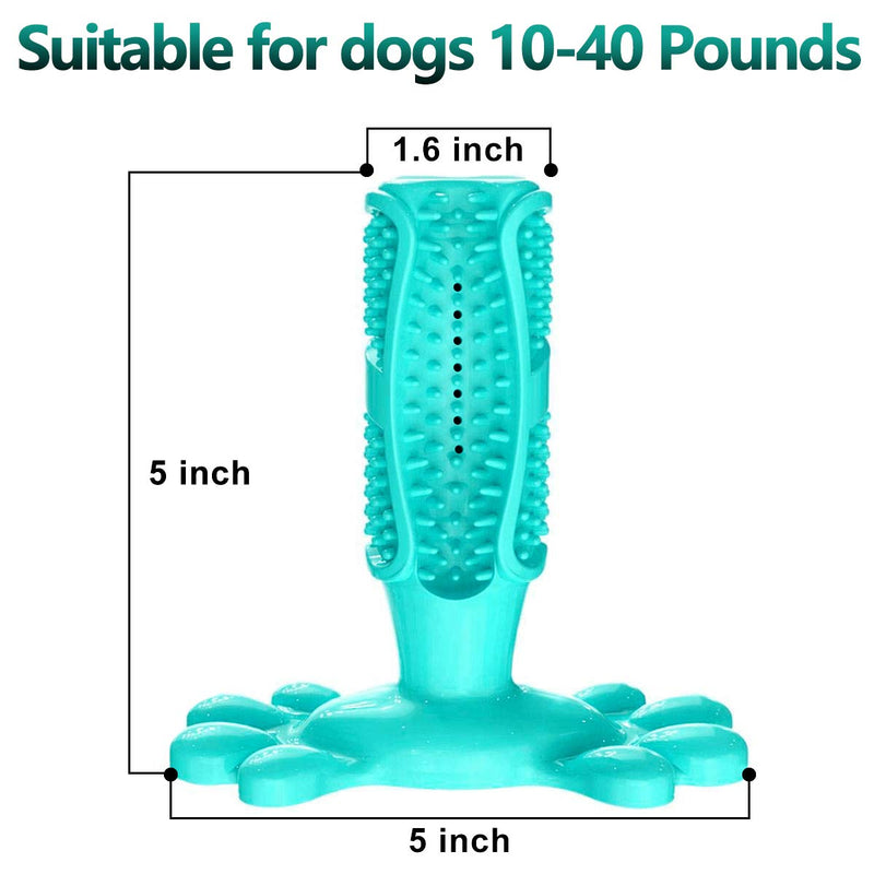 LQRLY Dog Chew Toy, Dog Toothbrush Toy Dental Care Teeth Cleaning Dog Chewing Toy - PawsPlanet Australia