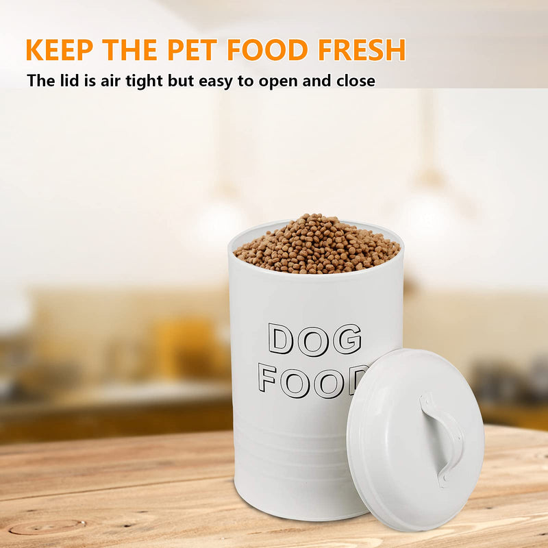 Dog food container - Cat food container - Pets Good Dog Food Storage Canister, 4lbs Capacity - Scoop Included 1.81 kg (Pack of 1) - PawsPlanet Australia