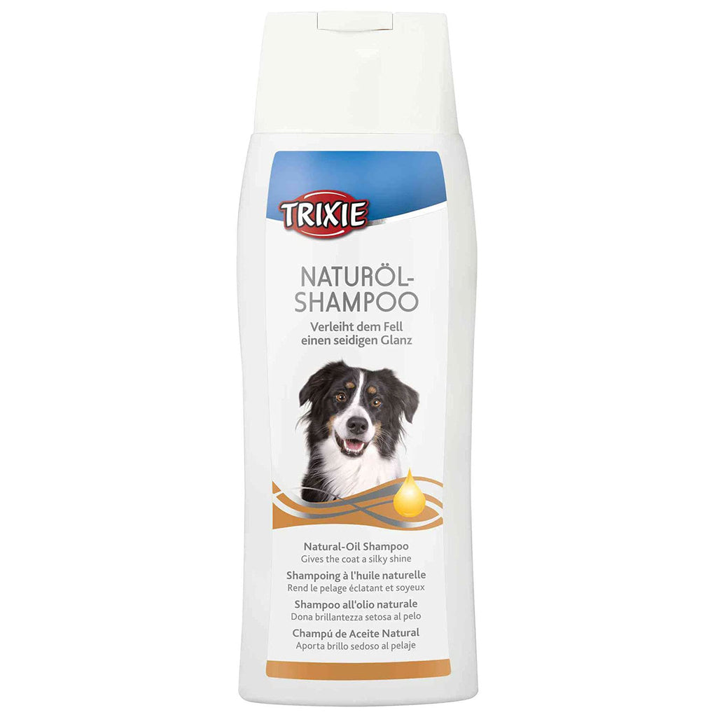 Trixie natural oil shampoo for dogs, 250ml - PawsPlanet Australia