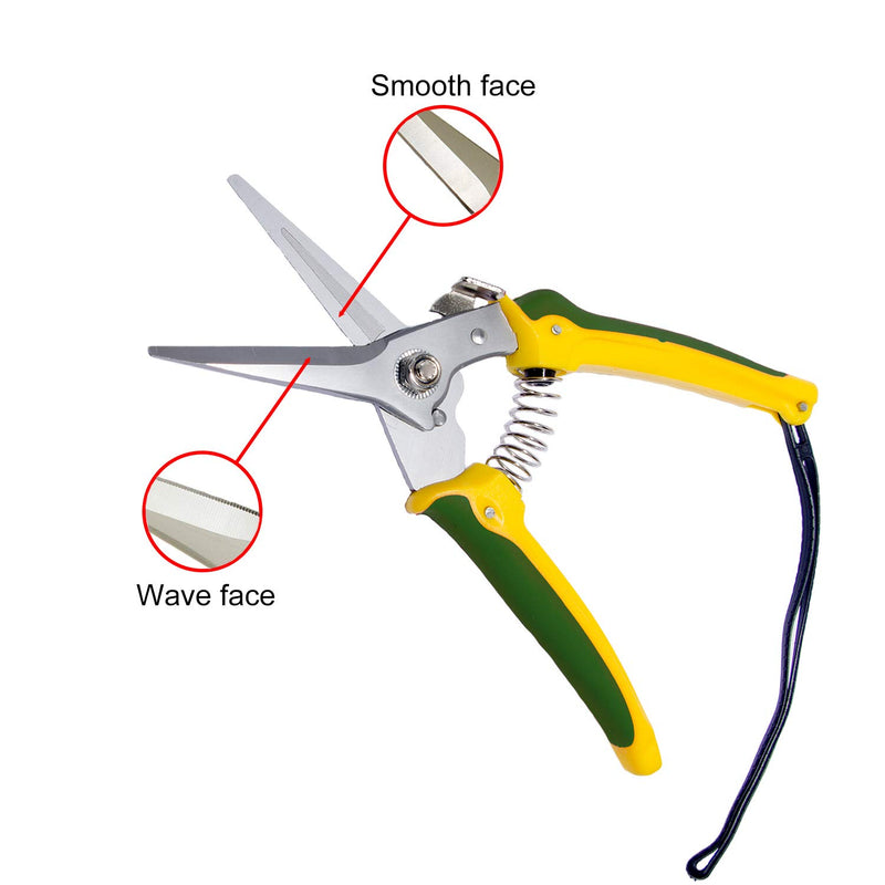 DEEALL Goat hoof Trimming Shears Sheep Hooves Trimmer with Serrated Blades 8 inch Long - PawsPlanet Australia