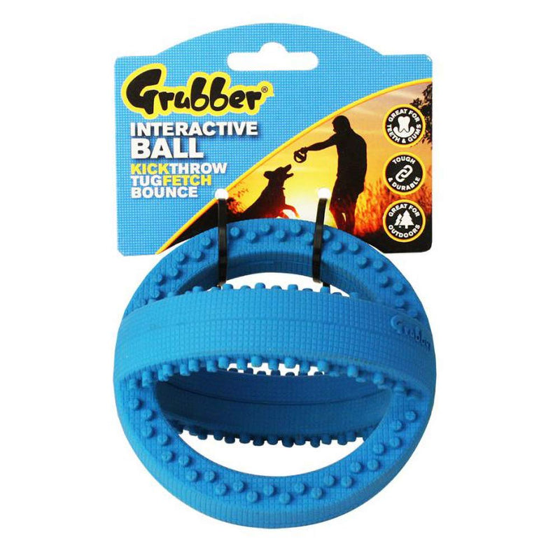 HAPPY PET Grubber Mini Football (One Size) (May Vary) - PawsPlanet Australia