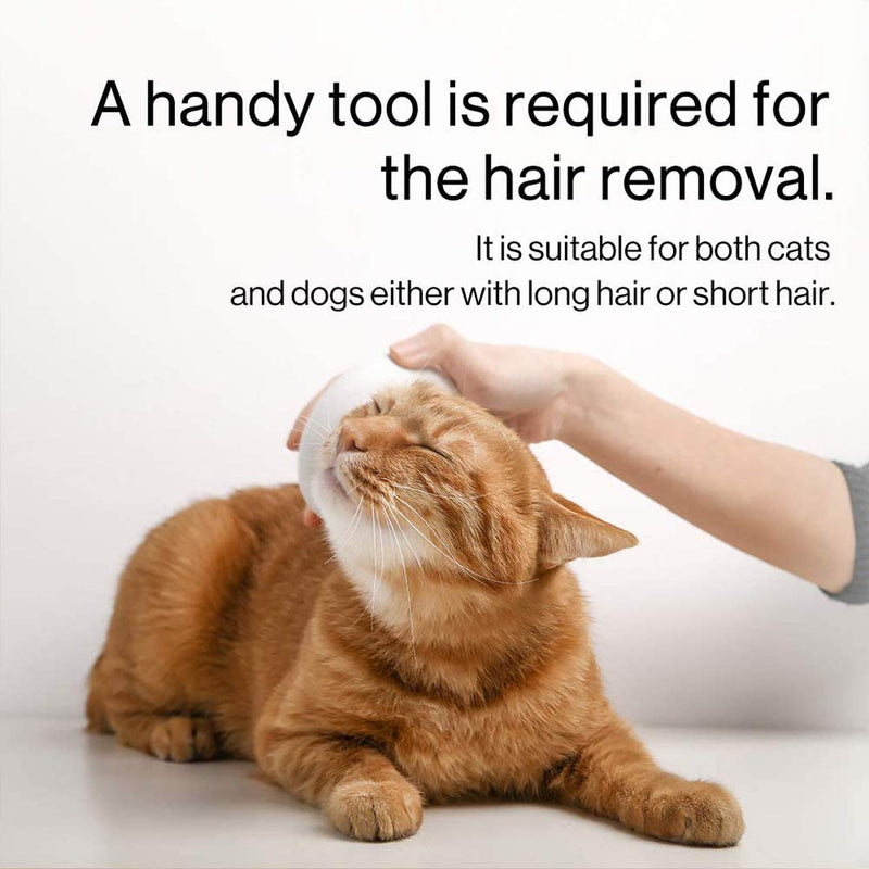 [Australia] - Cat Brush & Dog Combs, Cat Self Cleaning Slicker Brush for Grooming Shedding, Professional Shedding and Grooming Cat/Dog Hair Remover for Pets White 