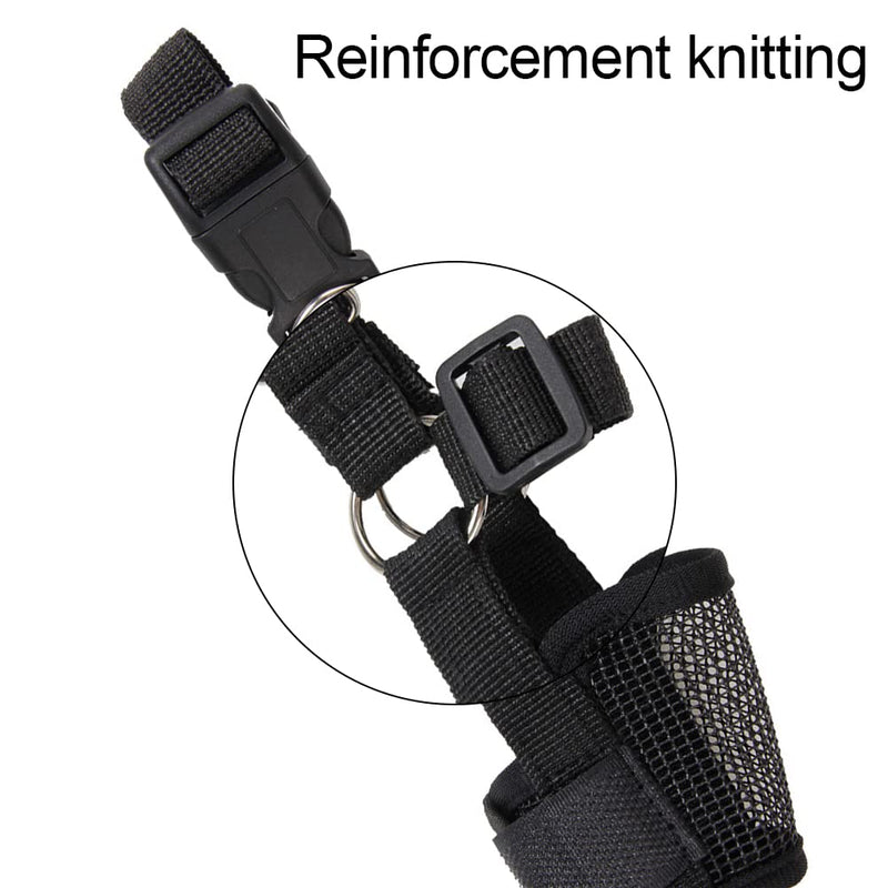 Muzzle for dogs, dog muzzle nylon, safety muzzle dog, breathable muzzle, nylon muzzle, for small dogs, medium dogs, large dogs, anti-bite, anti-barking safety protection - PawsPlanet Australia
