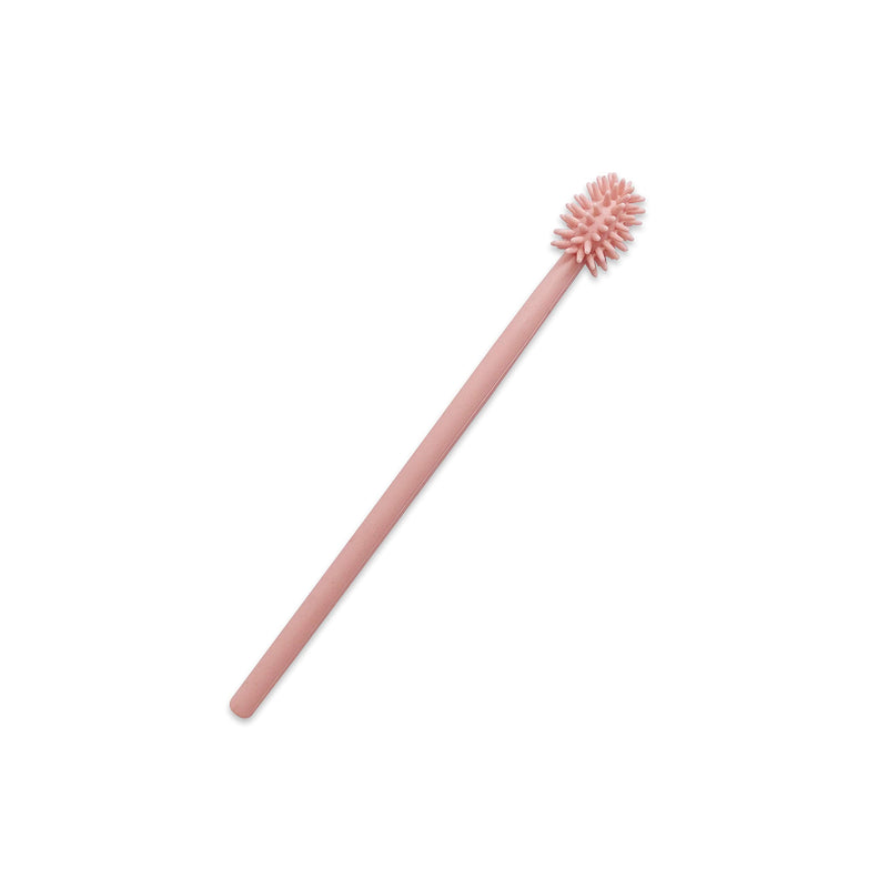 Soft Cat Toothbrush with 360-degree Head | Safe, Effective and Deep Pet Teeth Cleaning | Brush Away Bad Breath | Food Grade Silicone (1 Pack, Rose Pink) 1 Pack - PawsPlanet Australia