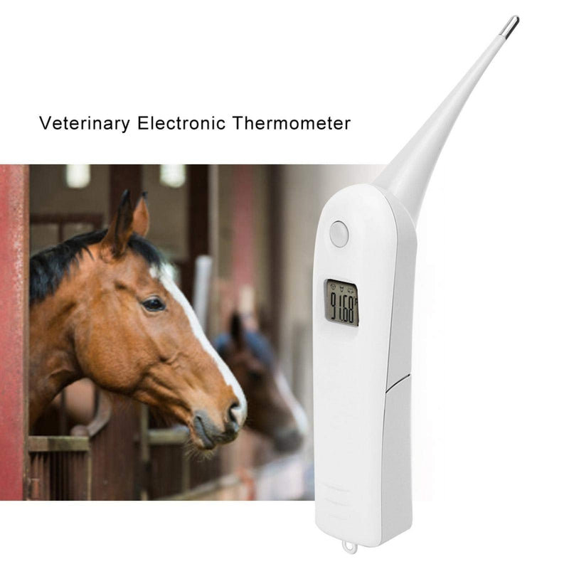 EVTSCAN Professional Pet Veterinary Thermometer, Fast Digital Veterinary Thermometer, Pet Thermometer for Pigs Cattle Sheep Dogs, Horse(No Battery) - PawsPlanet Australia