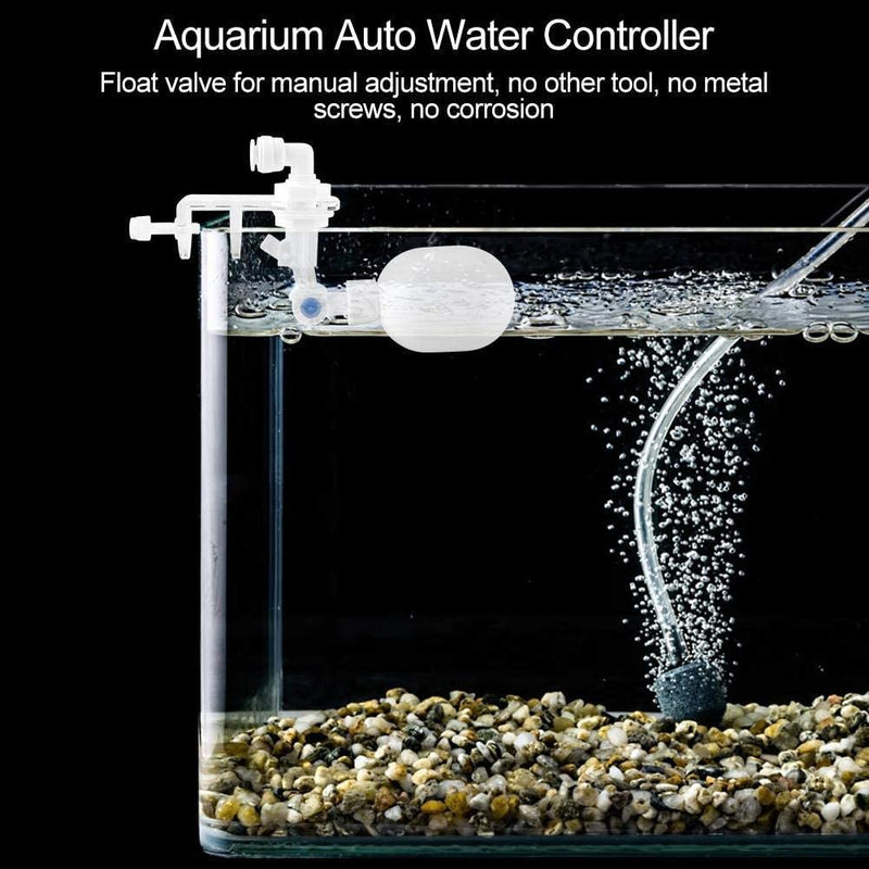 Tiardey Auto Water Filler Controller Auto-top-Off System Water Level Controller Adjustable Float Valve Mounting for Aquarium Pet Supplies - PawsPlanet Australia