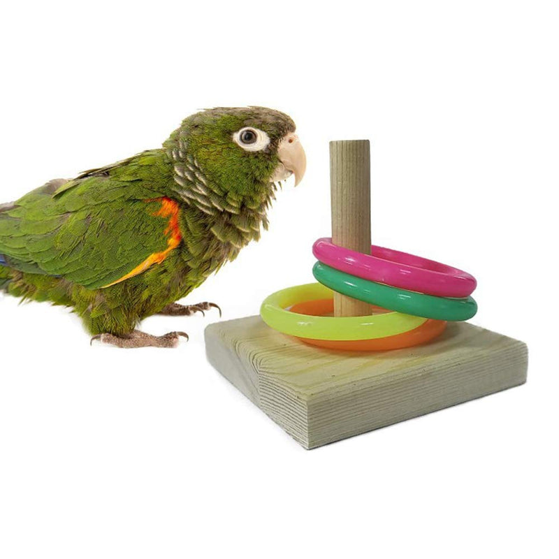 8 PCS Bird Training Toys, Parrot Puzzle Toys Set, Bird Educational Training Toy, Interesting Birds Training Interactive Playing Puzzle Toy for Bird Budgies Parakeet Cockatiel African Grey Training - PawsPlanet Australia