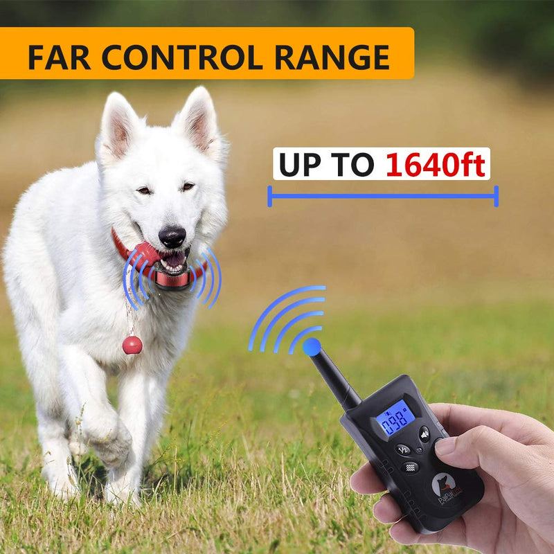 [Australia] - Paipaitek No Shock Safe Dog Training Collar Rechargeable Waterproof Red 