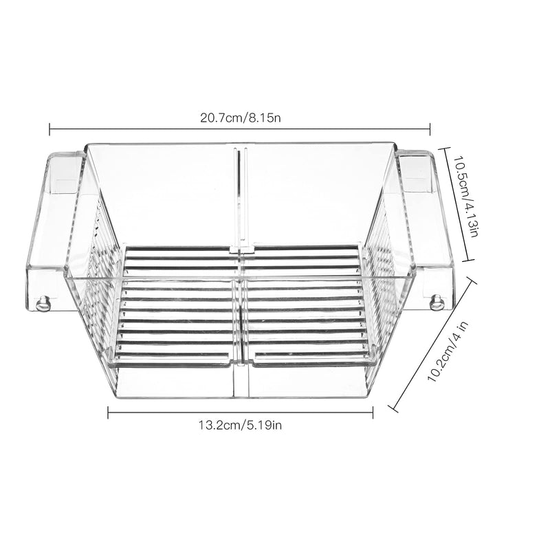 AquaMiracle Fish Hatchery Fish Breeder Incubator Isolation Box for Baby Fish, Sick Fish, Guppy, Shrimp, and Clownfish - PawsPlanet Australia