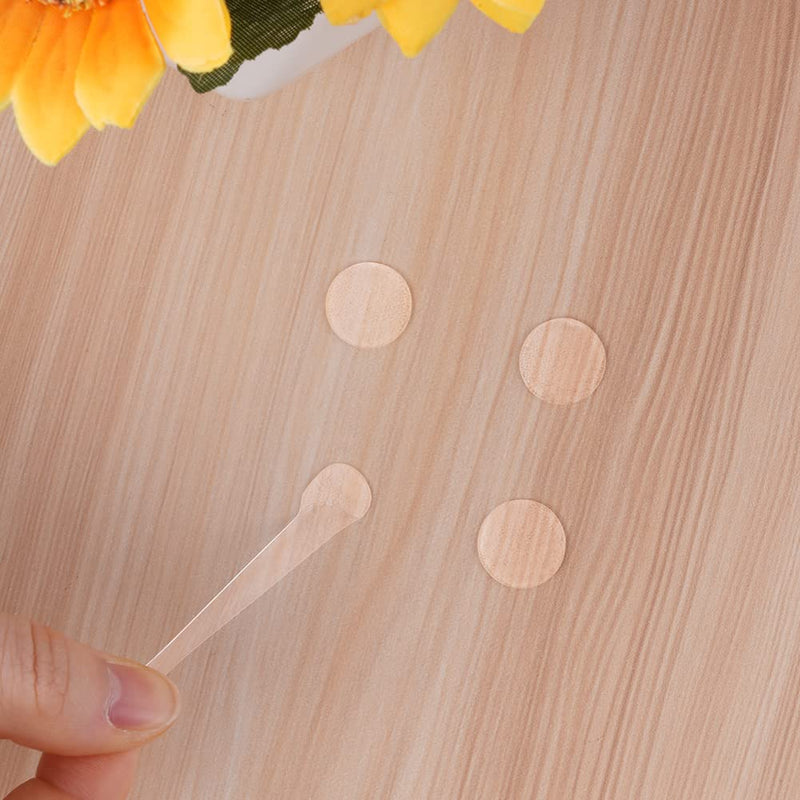 OFFCUP Adhesive Dots, 350 Pieces Double-Sided Adhesive Dots Transparent, 1mm Clear Sticky Stapling, Chlaufe Dots Self-Adhesive Adhesive Tape Pads for Walls, Floors, Plastic, Metals 300 Pieces, 1cm - PawsPlanet Australia