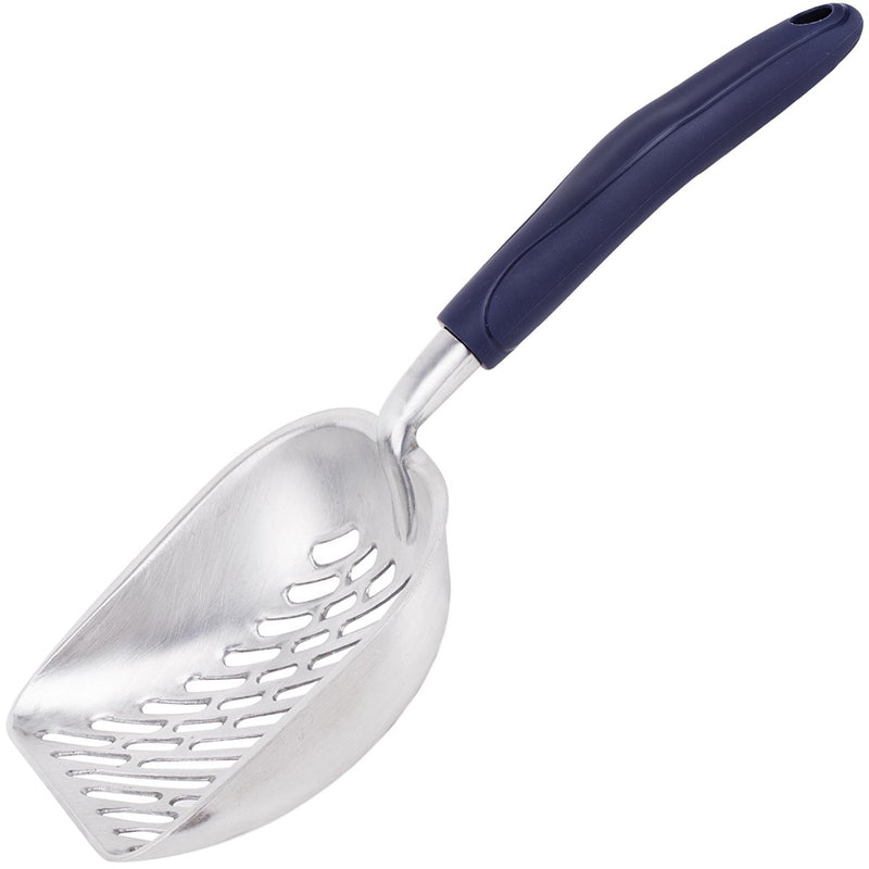 [Australia] - Mew Jumbo Cat Litter Scoop, All Metal End-to-End with Solid Core, Sifter with Deep Shovel, Multi-Cat Tested Accept No Substitute for The Original Blue 