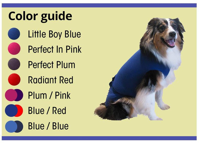 Surgi~Snuggly Washable Disposable Dog Diapers Keeper is Made with American Textile - for Male and Female Dogs - Fits Puppies to Adult Dogs - A Simple Solution to an Everyday Problem XS Little Boy Blue - PawsPlanet Australia