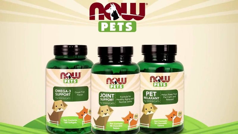 NOW Pets Pet Allergy for Dogs & Cats x 75 Chewable Tablets - Supports a healthy immune system and histamine levels - PawsPlanet Australia