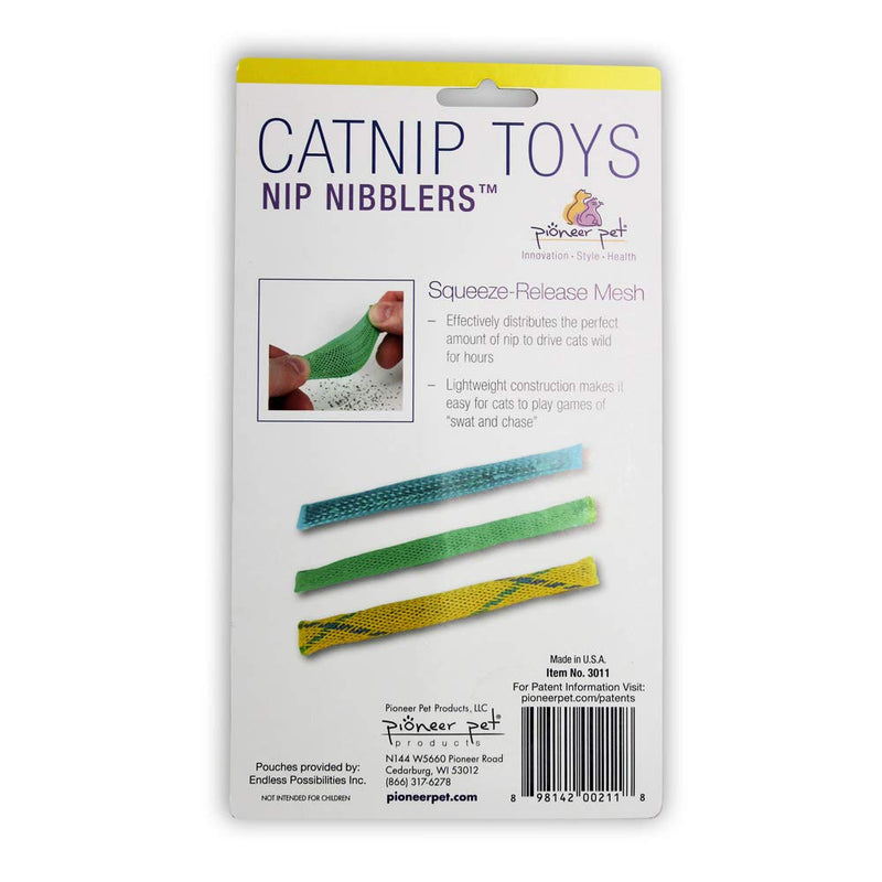 [Australia] - Pioneer Pet Nip Nibblers Catnip Toy 3 Pack 