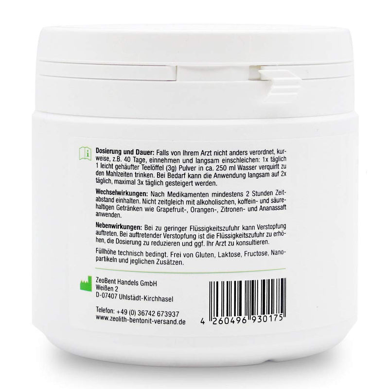 Bentonite MED powder 400g, 100% bentonite-montmorillonite to bind pollutants, laboratory analysis for each batch, safe natural product, volcanic minerals, recommended by experts - PawsPlanet Australia