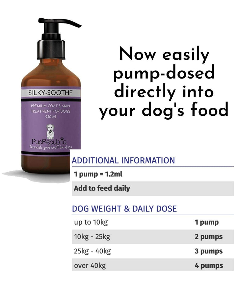 PupRepublic Dogs Itchy Skin Liquid Supplement-Promotes Glossy Coat-Helps Dry Skin-Dog Shedding Treatment-Omega 3-Fish Oil-250ml - PawsPlanet Australia