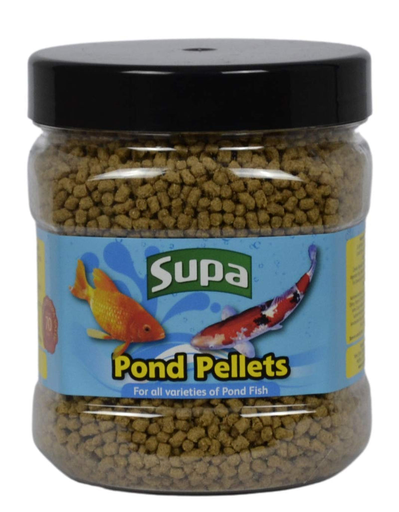 Supa Pond Pellets Fish Food 425 grams, Premium Quality Pond Fish Food Offering A Nutritionally Balanced Diet, - PawsPlanet Australia