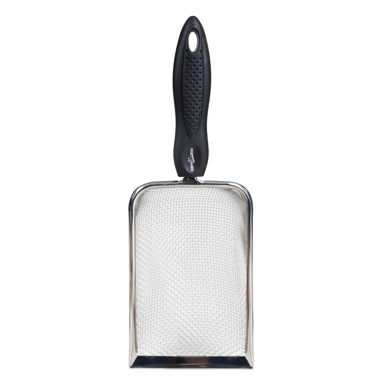 REPTI ZOO Reptile Sand Stainless Steel Fine Mesh Reptile Substrate Metal Sand Shovel Terrarium Substrate Durable Litter Cleaner Corner Scoop - PawsPlanet Australia