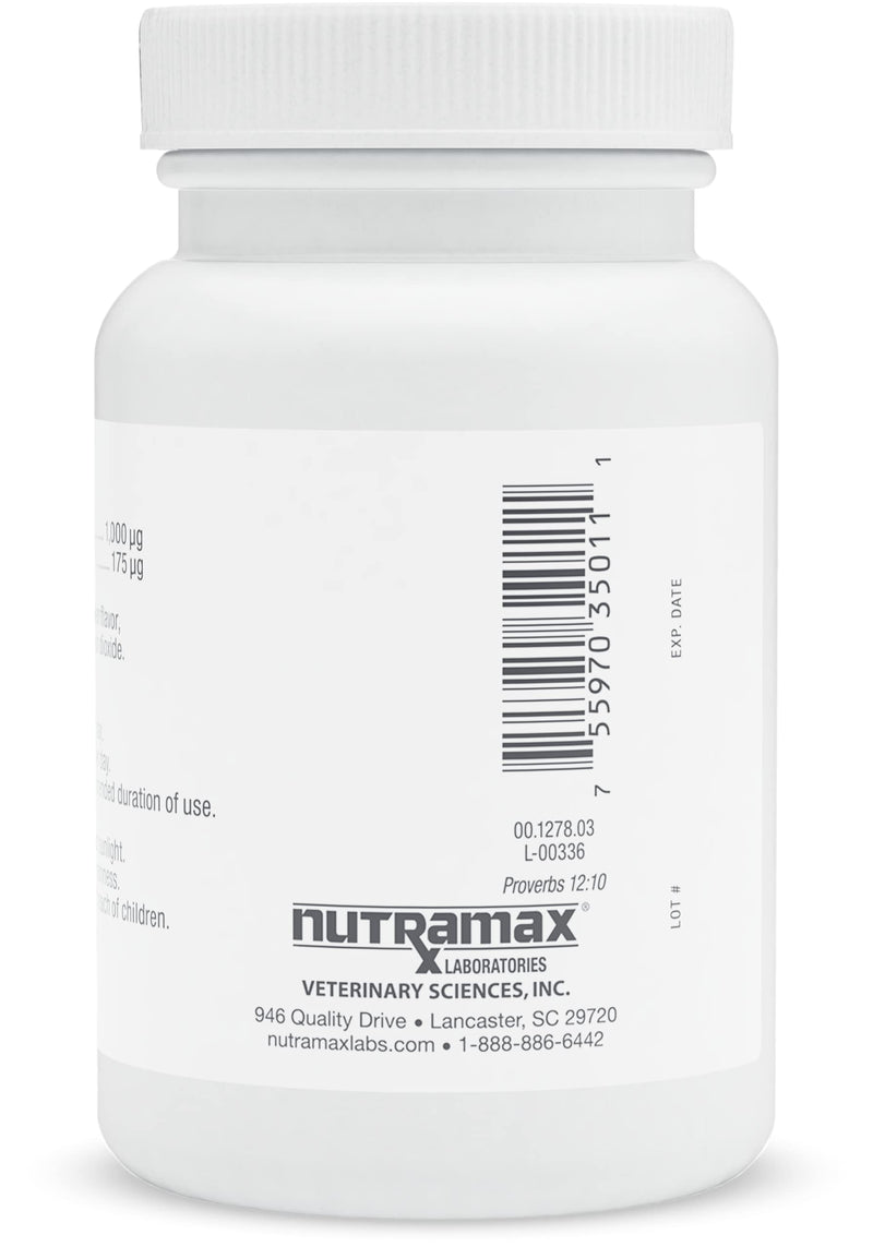 Nutramax Cobalequin B12 Supplement - for Medium to Large Dogs, 45 Chewable Tablets - PawsPlanet Australia