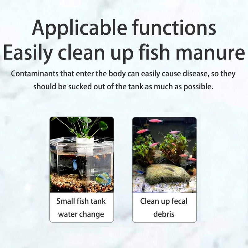 WanFengXue Aquarium Coral Feeder Black Acrylic Marine Fish Reef Feeding Tube 30cm Long Dropper Multifunctional Fish Feeder Tool for Most Aquarium Organisms - PawsPlanet Australia