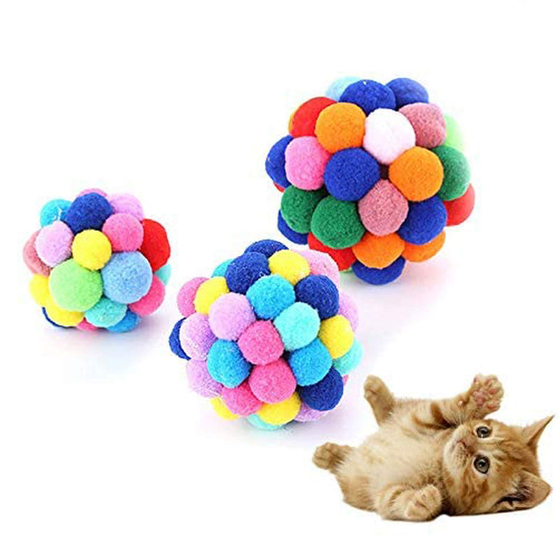 Zuzer Catnip Fish Toys For Cats, 5pcs Cat Fish Pillow 20cm Fish Toy Cat Toys Cat Chew Toys with 30pcs Cat Balls Pet Toy for Cats Kitten Dog Training Playing Chewing - PawsPlanet Australia