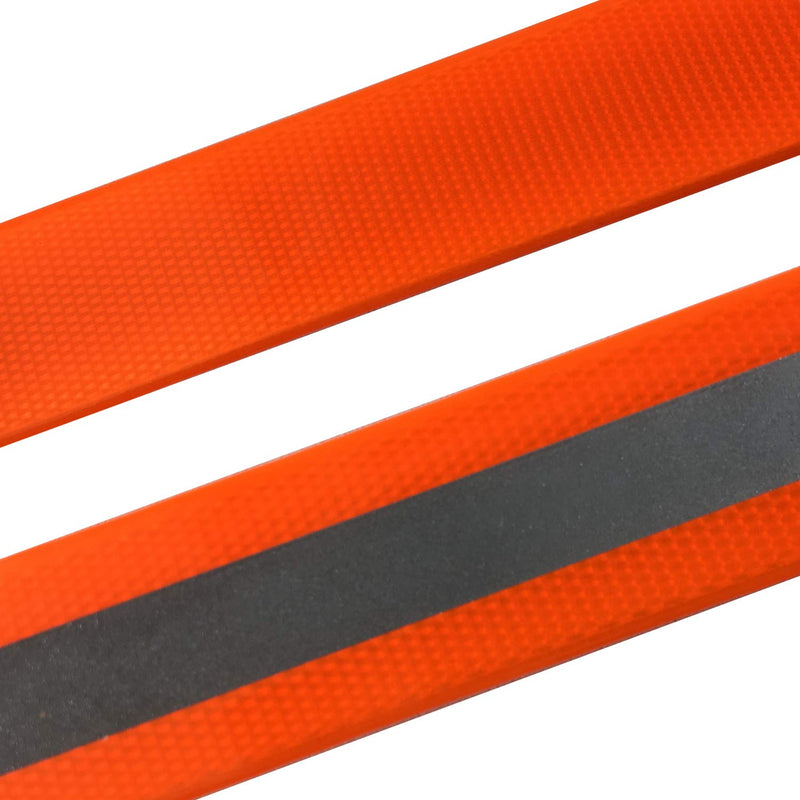 [Australia] - PetSpy Extra Dog Collar Strap - Compatible with All Dog Training Shock Collars Orange Reflective 