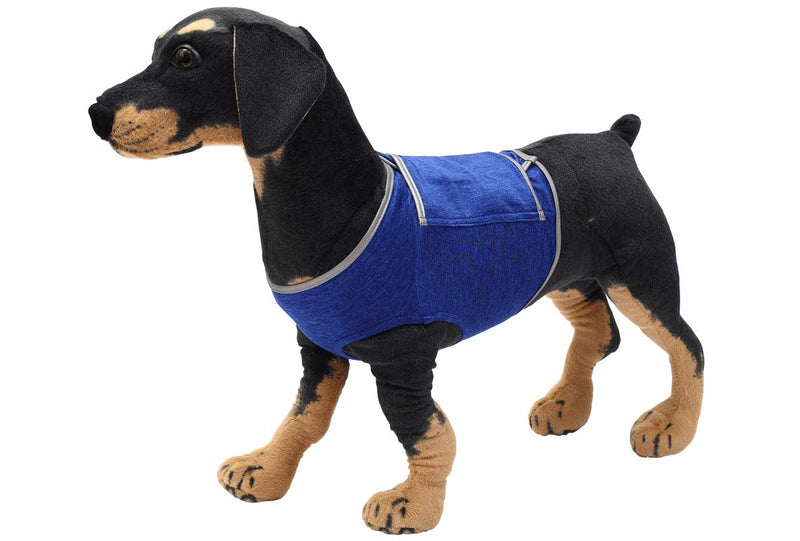 Pethiy Calming Vests for Dogs, for Thunder and Anxiet,for XS Small Medium Large XL Dogs-Blue-XS Blue - PawsPlanet Australia
